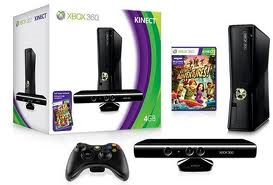 xbox 360 + console + kinect